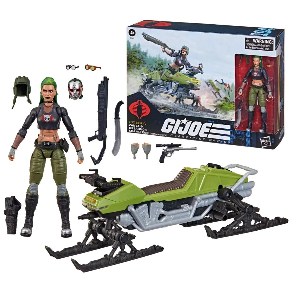 Figurina G.I. Joe Zanya Dreadnok Chameleon Classified Series 15 cm [0]