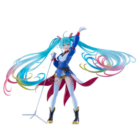 Figurine - Figurina Gundam x Hatsune Miku 45th Anniversary Banpresto Evolve 21cm