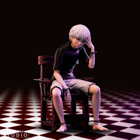 Figurina Ken Kaneki – Tokyo Ghoul – SFC 12 cm [5]