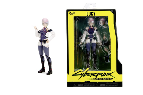 Noutati - Figurina Lucy Cyberpunk Edgerunners Jada Toys Articulata 15 cm