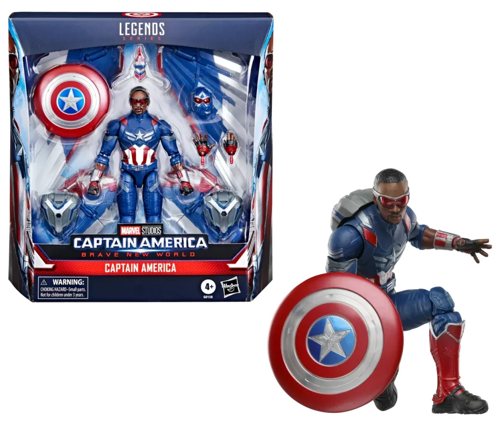 Figurine - Figurina Marvel Legends – Captain America Brave New World 15 cm