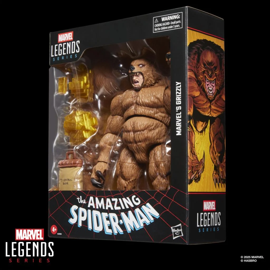 Figurina Marvel Legends Marvel's Grizzly, Spider-Man, 15 cm [1]