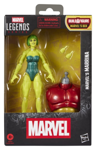 Figurine - Figurina Marvel Legends Marvel's Marrina, 15 cm, BAF Marvel's Box