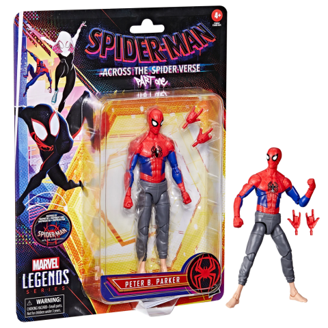 Noutati - Figurina Marvel Legends Peter B. Parker 15cm Across the Spider-Verse