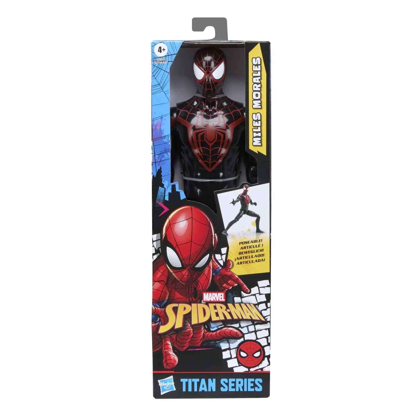 Marvel Univers - Figurina Miles Morales Spider-Man Titan 30 cm