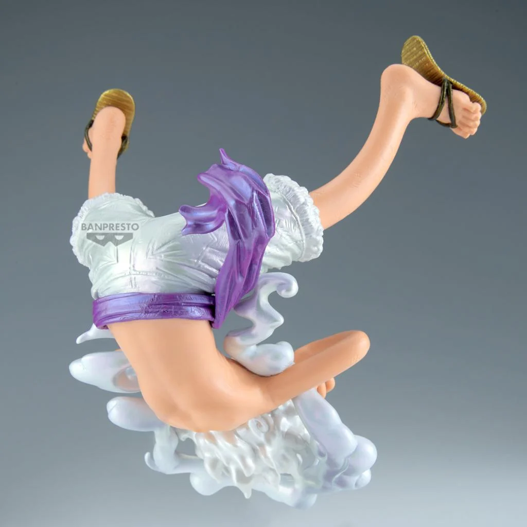 Figurina One Piece Monkey D. Luffy Gear 5 – Banpresto King of Artist, 15 cm [3]