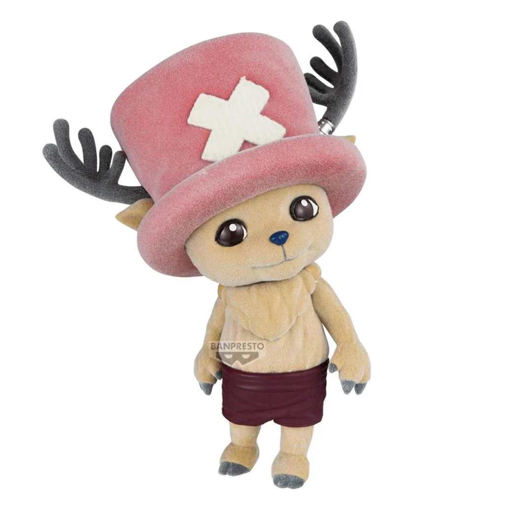 Figurine - Figurina One Piece Netflix Tony Tony Chopper – Banpresto Big Fluffy Puffy, 14 cm