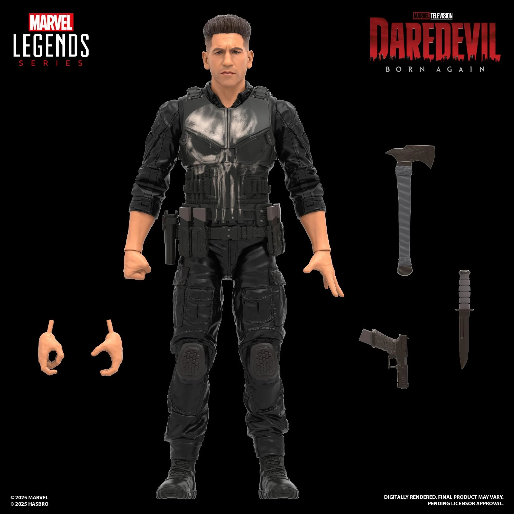 Figurina Punisher Marvel Legends Daredevil Born Again 15 cm Hasbro [2]