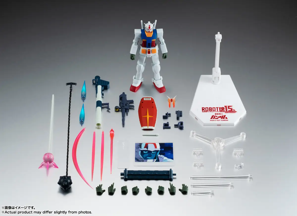 Figurina RX-78-2 Gundam Ver. A.N.I.M.E. 15th Anniversary 12.5 cm [5]