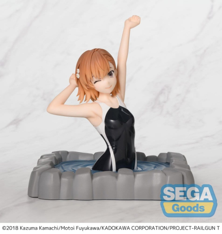 Figurine - Figurina SEGA Mikoto Misaka Thermae Utopia 14 cm – A Certain Scientific Railgun T