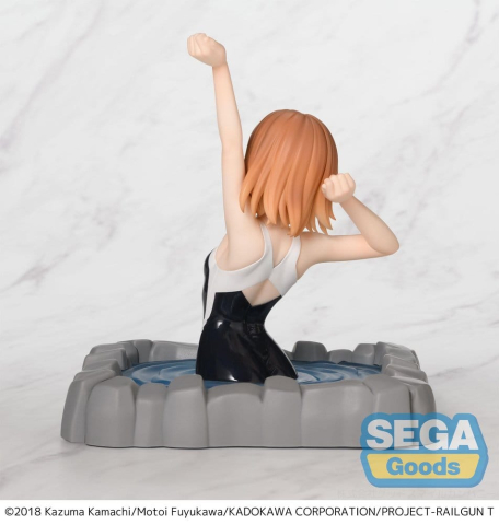 Figurina SEGA Mikoto Misaka Thermae Utopia 14 cm – A Certain Scientific Railgun T [4]