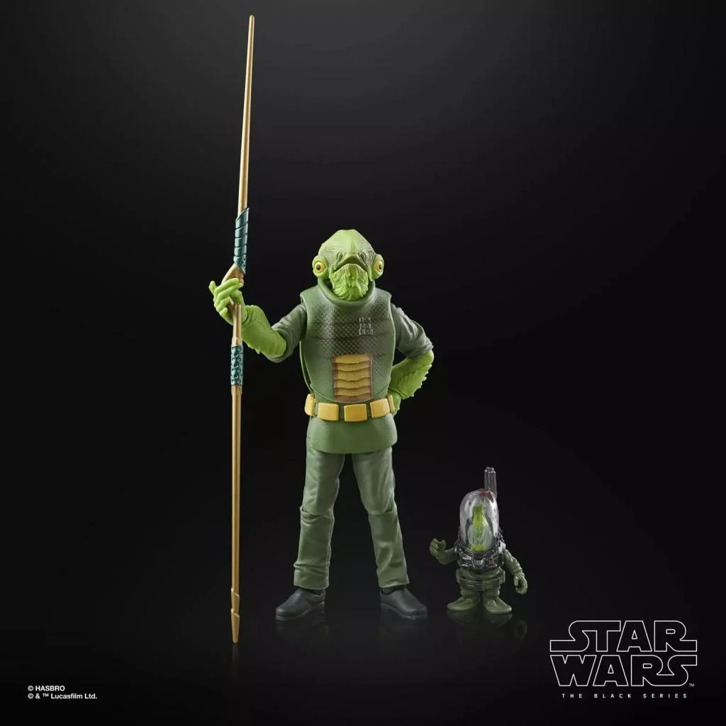 Figurine - Figurina Star Wars Mon Calamari Halloween, Black Series, Hasbro, 15 cm