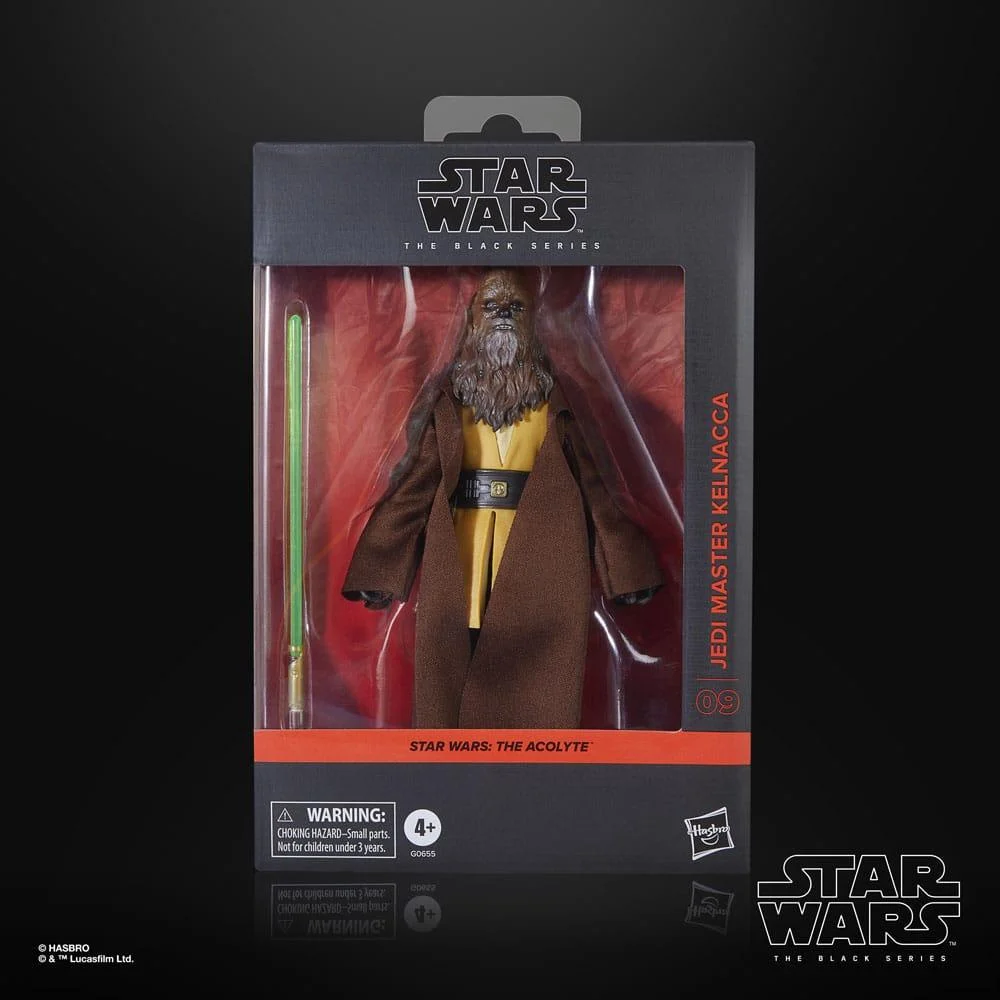 Star Wars figurine - Figurina Star Wars The Acolyte – Jedi Master Kelnacca Black Series 15 cm