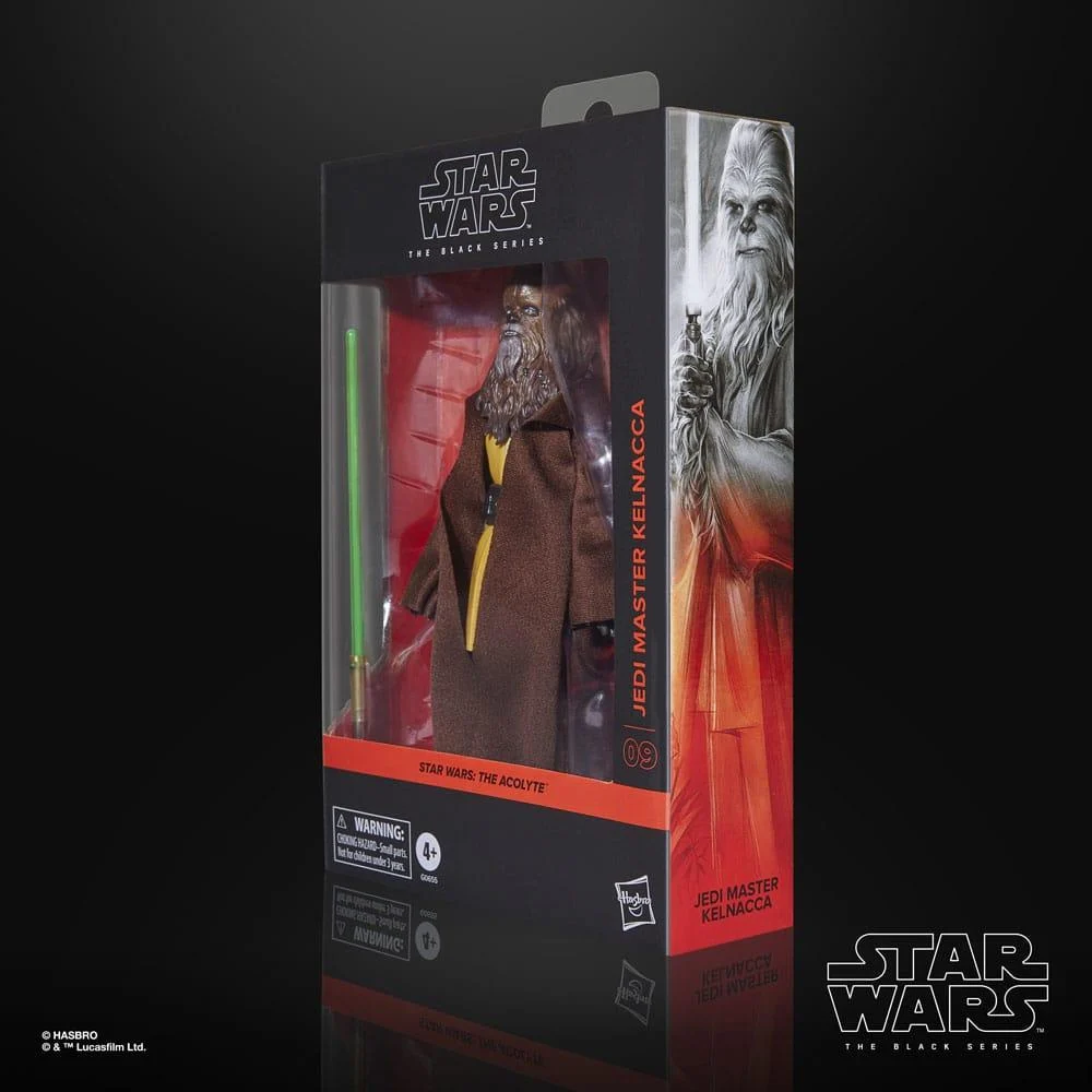 Figurina Star Wars The Acolyte – Jedi Master Kelnacca Black Series 15 cm [3]