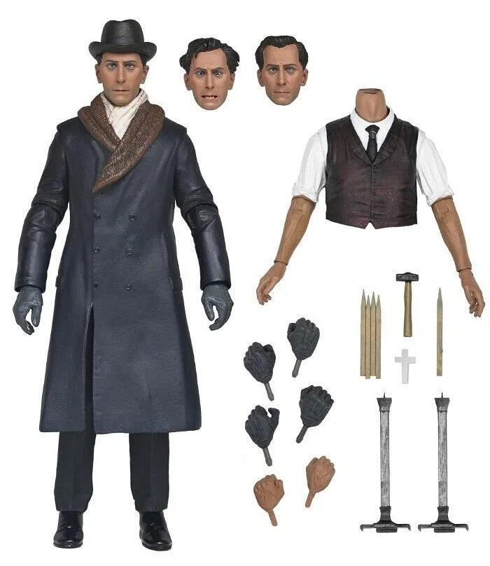 Figurina Van Helsing Ultimate 18 cm NECA Hammer Horror cu accesorii [1]