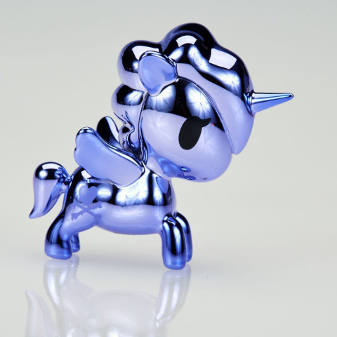 Figurine Surpriza Tokidoki Unicorno Liquid Chrome 5 cm [4]