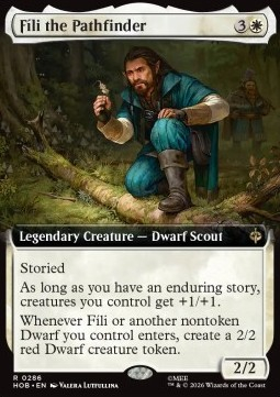 Magic: The Gathering Singles - Fíli the Pathfinder The Hobbit: Extras - Singles 286