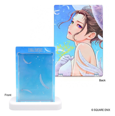 Final Fantasy One Touch Edge Magnetic Card Holder Special Edition Yuna Wedding Dress [3]