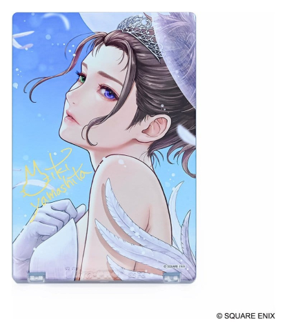 Manga & Anime - Final Fantasy One Touch Edge Magnetic Card Holder Special Edition Yuna Wedding Dress
