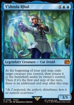 Singles Magic The Gathering - FINAL FANTASY Y'shtola Rhul 86 Foiled