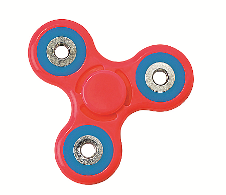 Jocuri si jucarii - Finger spinner rosu