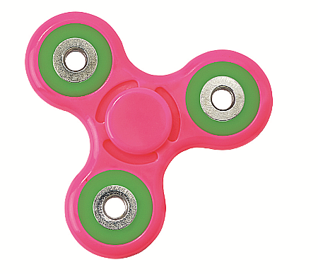 Jocuri si jucarii - Finger Spinner roz