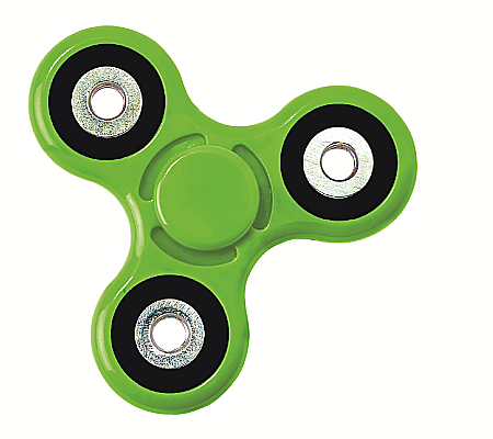 Jocuri si jucarii - Finger Spinner verde