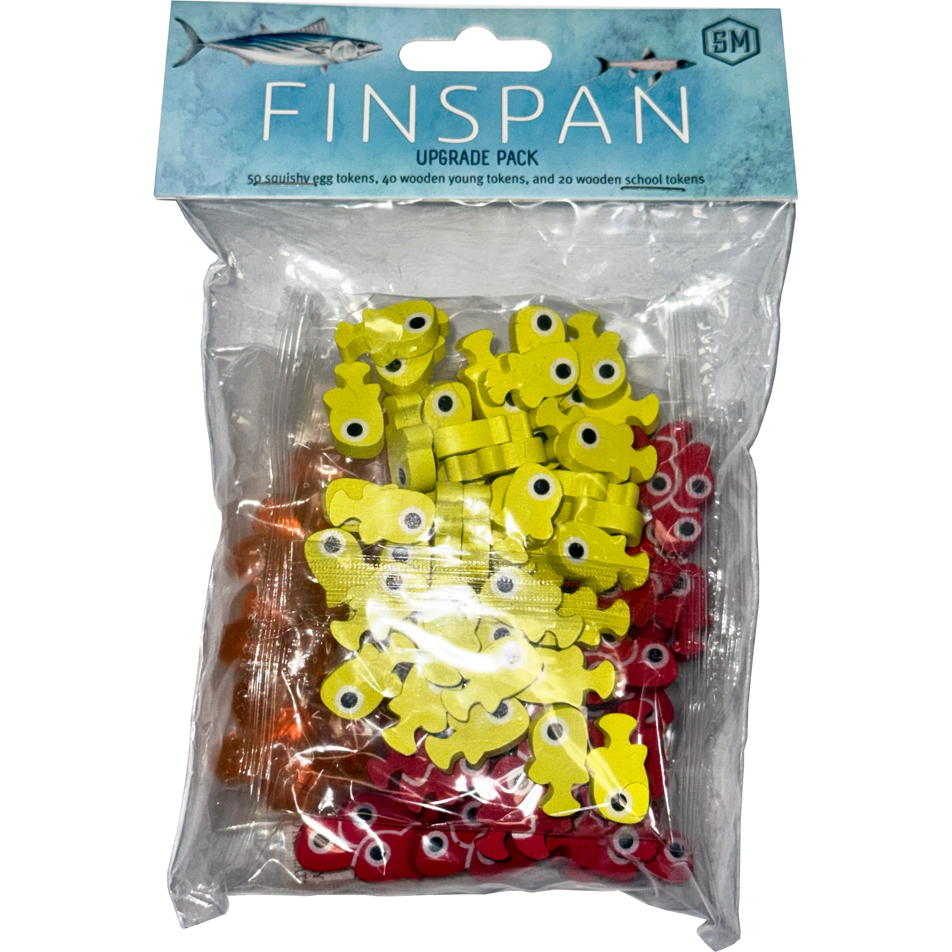 Board Games - Finspan Upgrade Pack – Set Tokenuri Lemn si Oua