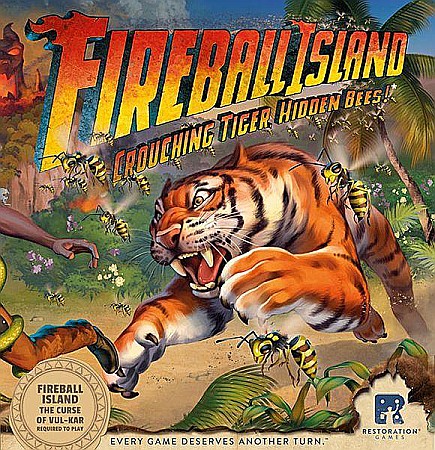 Board Games - Fireball Island: The Curse of Vul-Kar – Crouching Tiger, Hidden Bees!