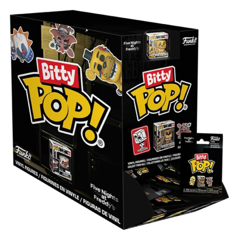 PRECOMENZI - Five Nights at Freddy's Bitty POP! Vinyl Figures 2 cm Display (32)