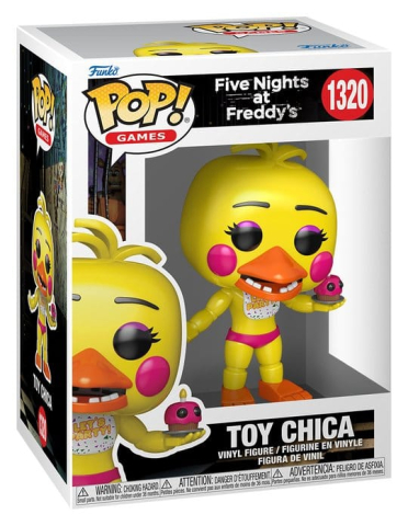 PRECOMENZI - Five Nights at Freddy's POP! Games Vinyl Figure Toy Chica 9 cm