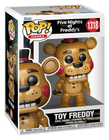 PRECOMENZI - Five Nights at Freddy's POP! Games Vinyl Figure Toy Freddy(office pose) 9 cm