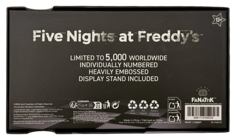 Five Nights at Freddy's Replica Pizzaplex Opening Night Ticket Limited Edition 16 x 8 cm [3]