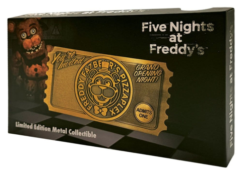 Five Nights at Freddy's Replica Pizzaplex Opening Night Ticket Limited Edition 16 x 8 cm [2]