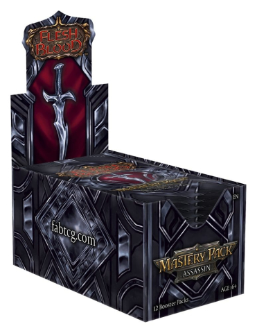 Flesh and Blood TCG Mastery Pack Assassin Booster Display (12) english [1]