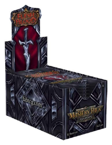 PRECOMENZI - Flesh and Blood TCG Mastery Pack Assassin Booster Display (12) french
