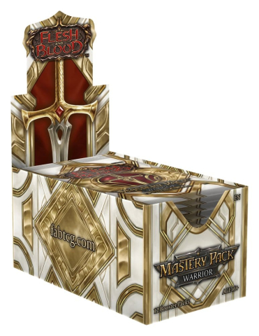 PRECOMENZI - Flesh and Blood TCG Mastery Pack Warrior Booster Display (12) english
