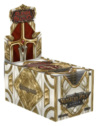PRECOMENZI - Flesh and Blood TCG Mastery Pack Warrior Booster Display (12) french