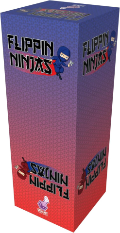 Board Games - Flippin’ Ninjas Strategy Bluffing Board Game