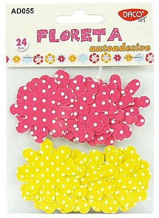 Accesorii pasla (fetru) - Floreta autoadeziva AD055