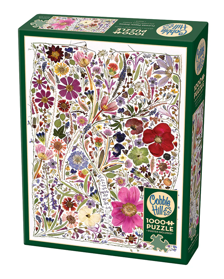 Puzzle 1000 piese - Flower Press Spring – Puzzle 1000 piese
