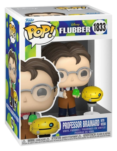 Collectibles - Flubber POP! Animation Vinyl Figures Professor w/Weebo w/Chase 9 cm Assortment (6)