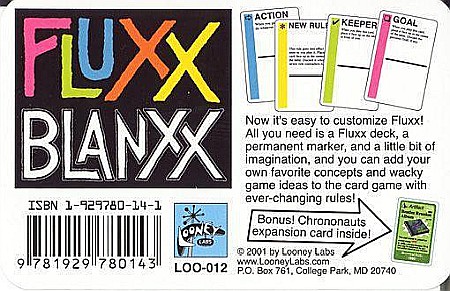 Board Games - Fluxx Blanxx