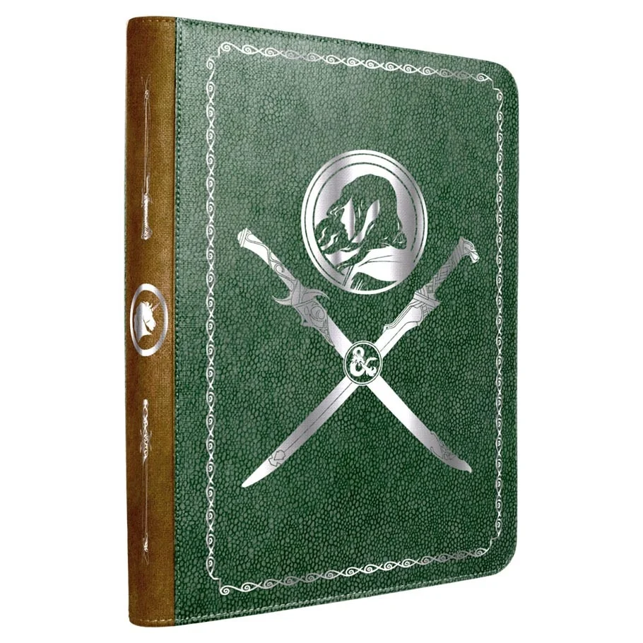 D&D si Alte RPG - Folio D&D Drizzt Book & Character Zippered Ultra Pro premium oficial