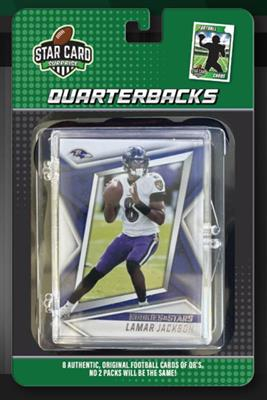 Trading Card Games - Football Quarterbacks Trading Cards Pack – 8 Carti