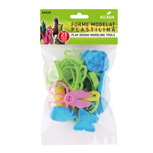 Rechizite, Creativitate, Hobby - FORME MODELAT PLASTILINA 23 PIESE ECADA 84920
