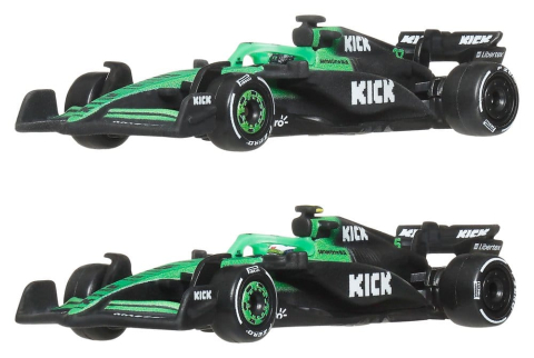 Formula 1 Hot Wheels Premium Die-Cast Vehicles 2-Pack 1/64 KICK Sauber Team [12]