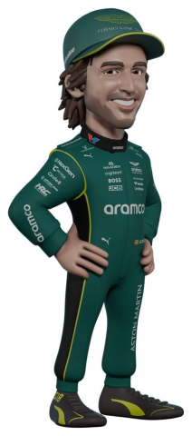 Collectibles - Formula 1 Minix Figure Fernando Alonso (Aston Martin) 12 cm