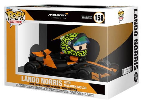 Collectibles - Formula 1 POP! Rides Super Deluxe Vinyl Figure McLaren- Norris 15 cm