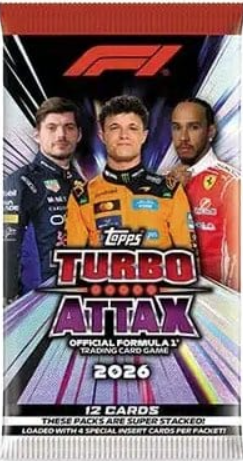 Trading Card Games - Formula 1 Turbo Attax 2026 Booster 12 Carti